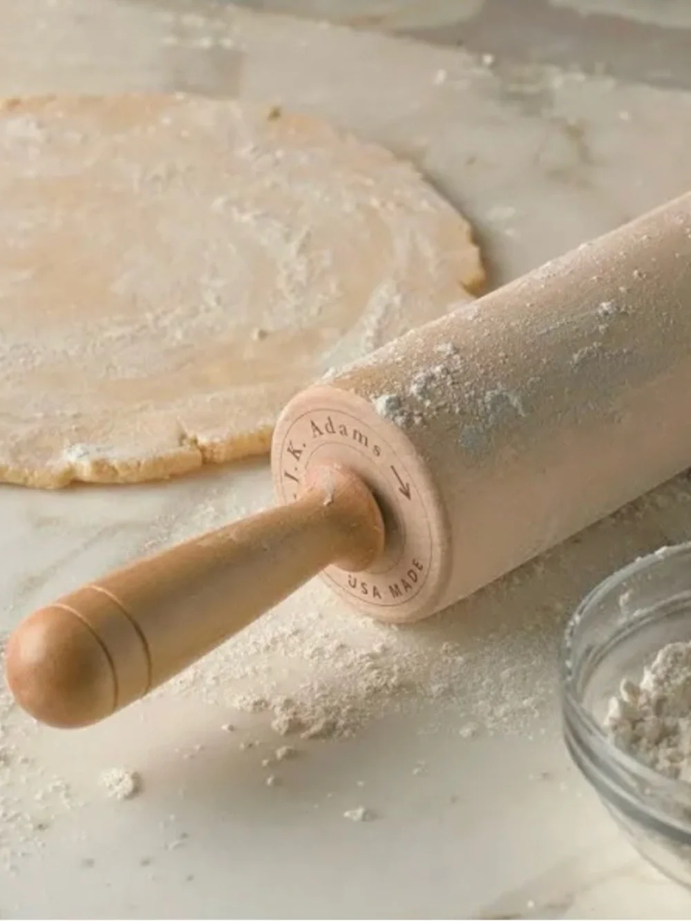 JK ADAMS (NEW) patisserie high quality professional grade rolling pin /maple